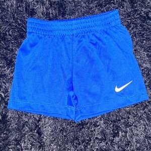 Nike Women's Vibrant Blue Athletic Shorts